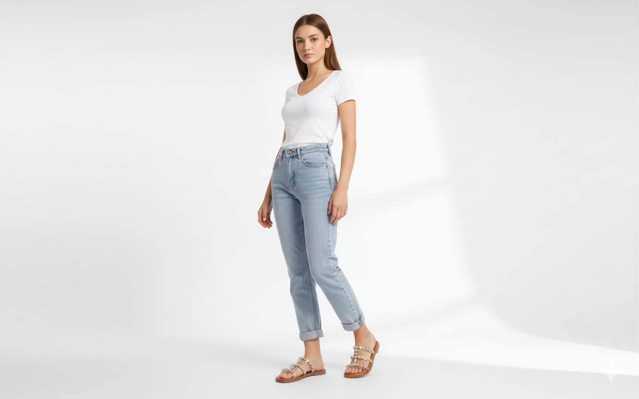 Crystal Luxe Strap Slides – Silver Spark