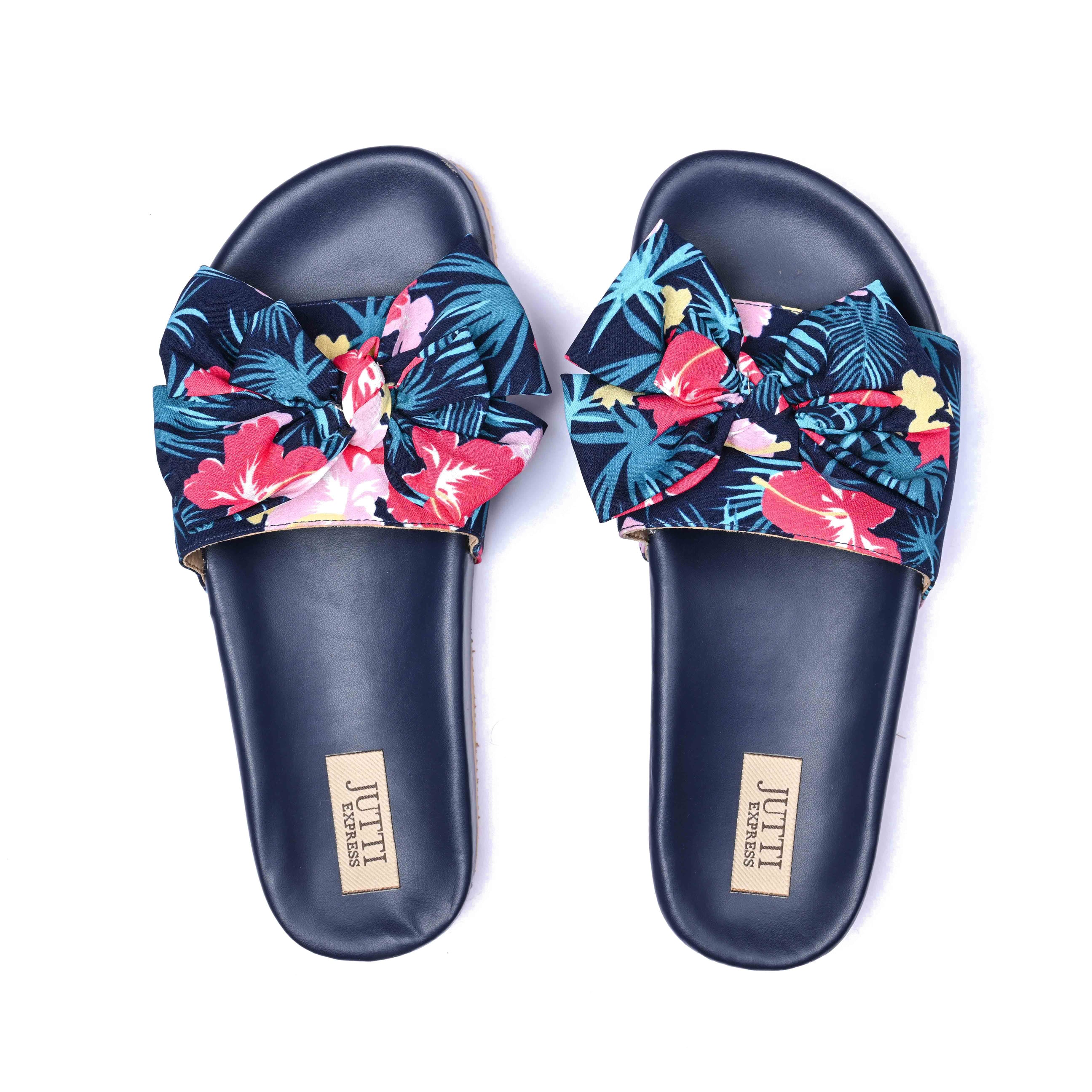 Blue Bow Sliders
