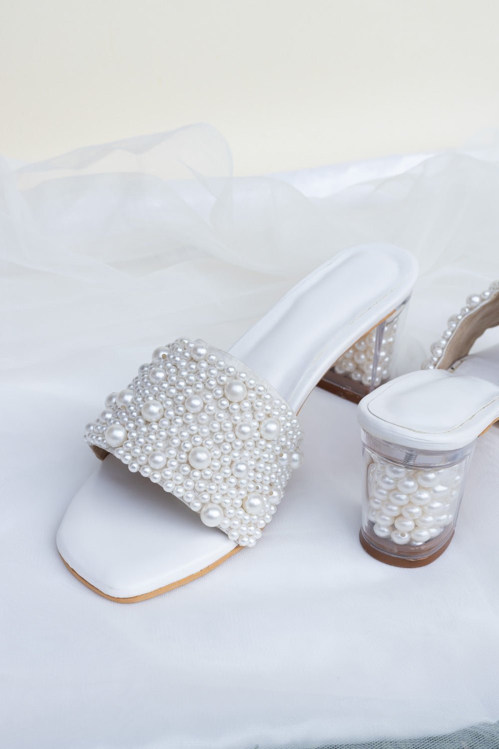 Cindrella Pearl Heels