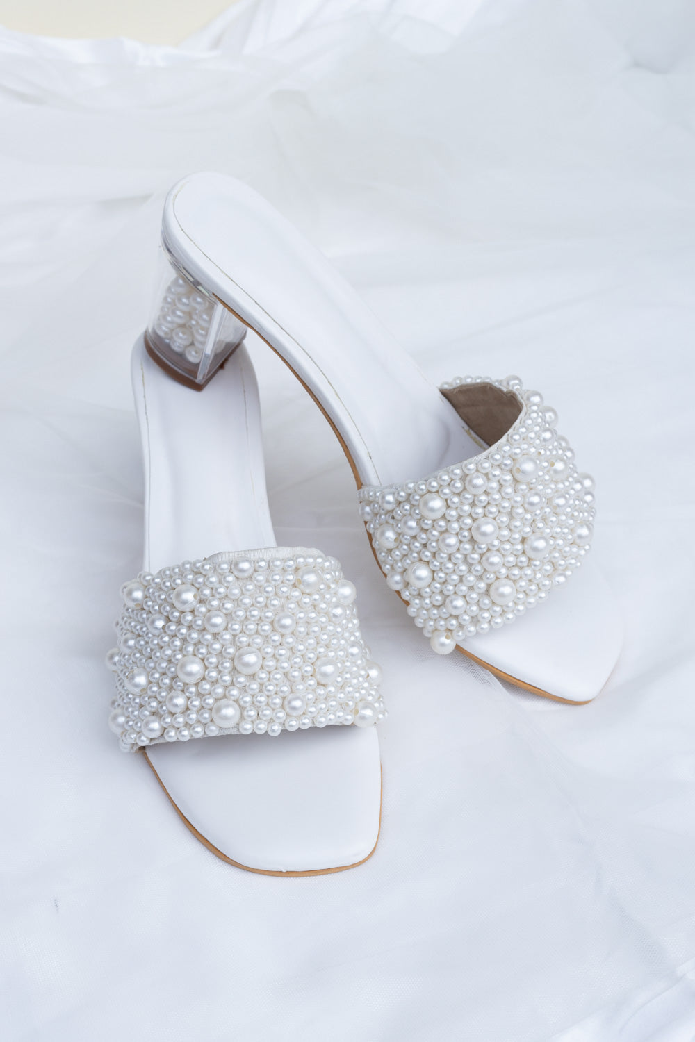 Cindrella Pearl Heels