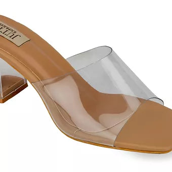 Nude Tranparent Heels