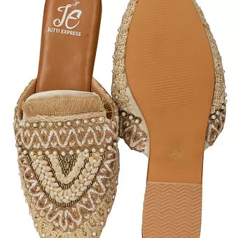 Bohofinch Off White Mules